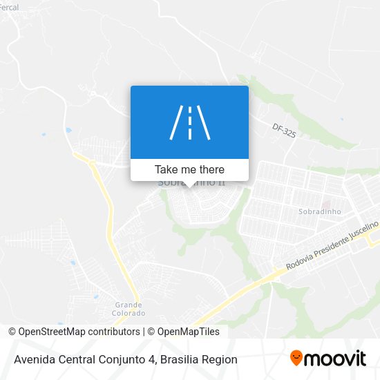 Avenida Central Conjunto 4 map