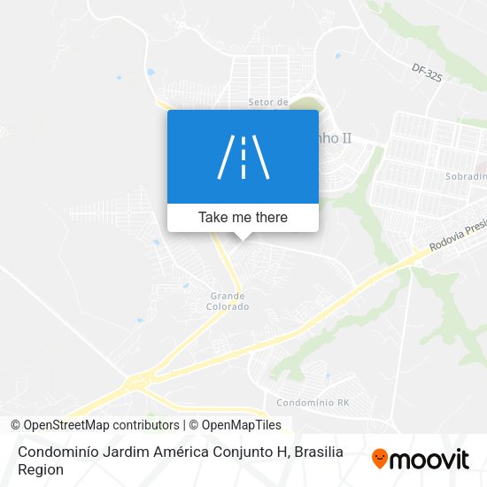 Condominío Jardim América Conjunto H map