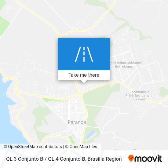 QL 3 Conjunto B / QL 4 Conjunto B map