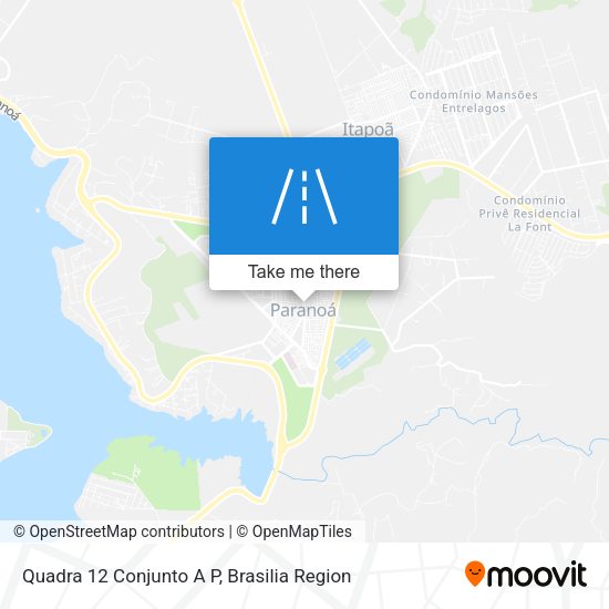 Quadra 12 Conjunto A P map