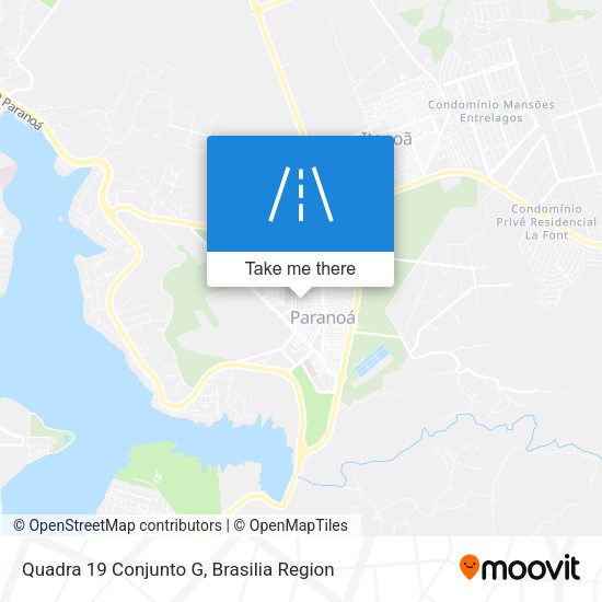 Quadra 19 Conjunto G map