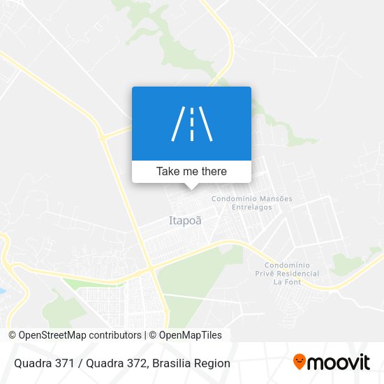 Quadra 371 / Quadra 372 map