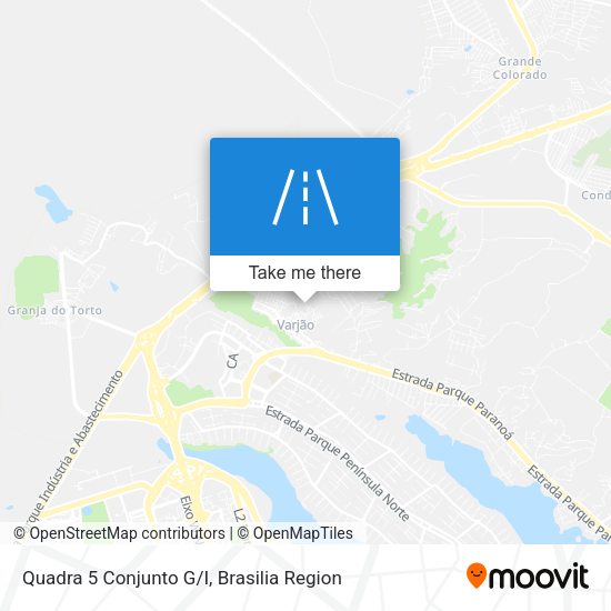 Quadra 5 Conjunto G/I map
