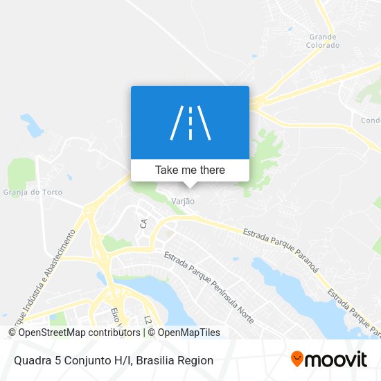 Quadra 5 Conjunto H/I map