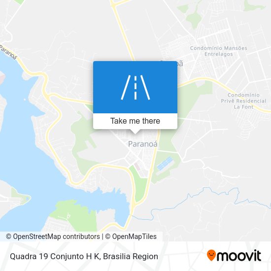 Quadra 19 Conjunto H K map