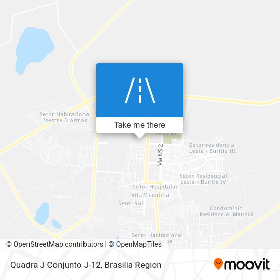 Quadra J Conjunto J-12 map