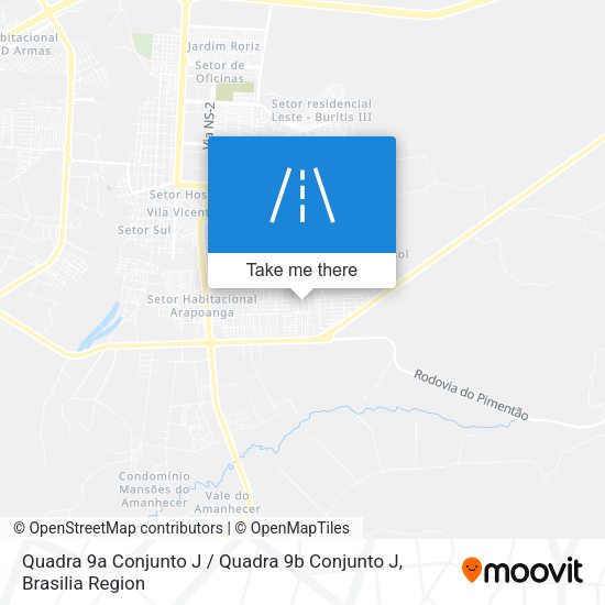 Quadra 9a Conjunto J / Quadra 9b Conjunto J map