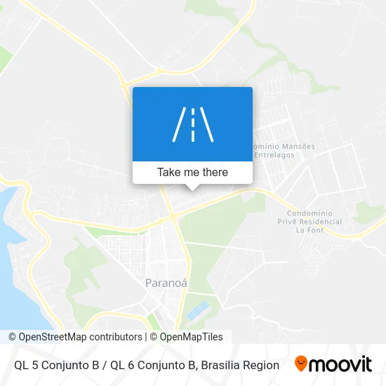 QL 5 Conjunto B / QL 6 Conjunto B map