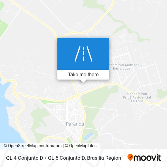 QL 4 Conjunto D / QL 5 Conjunto D map