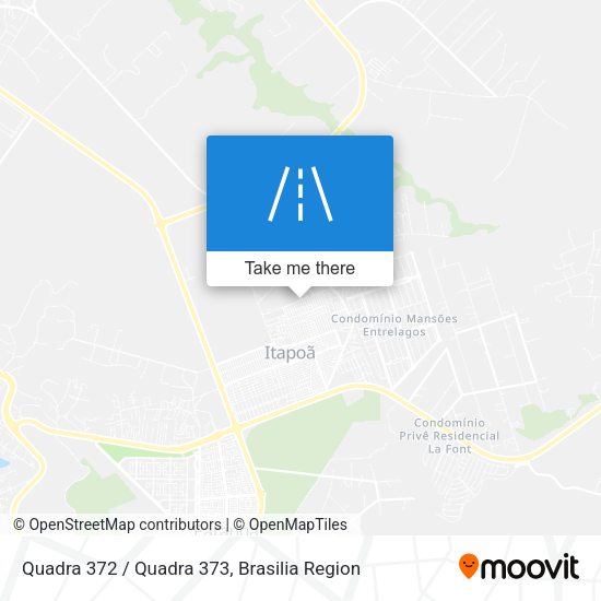Quadra 372 / Quadra 373 map