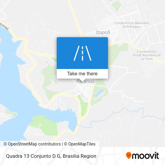 Quadra 13 Conjunto D G map