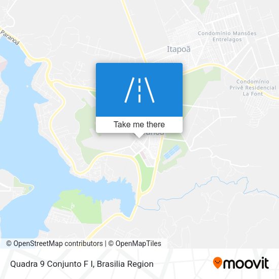 Quadra 9 Conjunto F I map