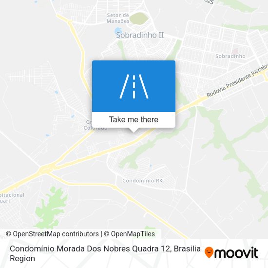 Condomínio Morada Dos Nobres Quadra 12 map