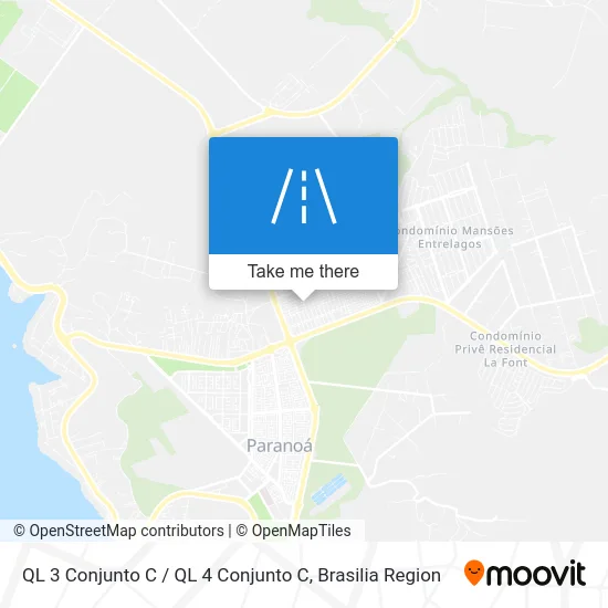 QL 3 Conjunto C / QL 4 Conjunto C map