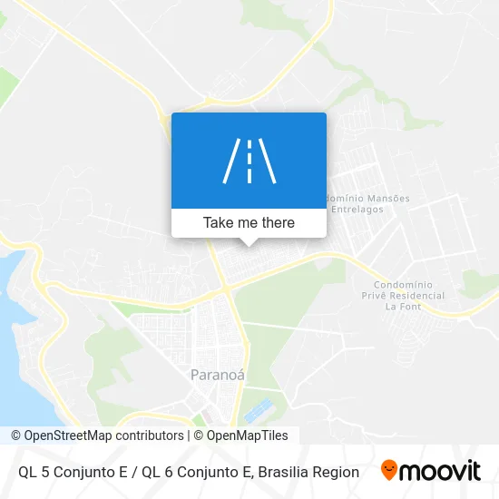 QL 5 Conjunto E / QL 6 Conjunto E map