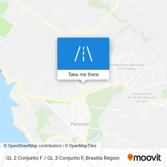 QL 2 Conjunto F / QL 3 Conjunto F map