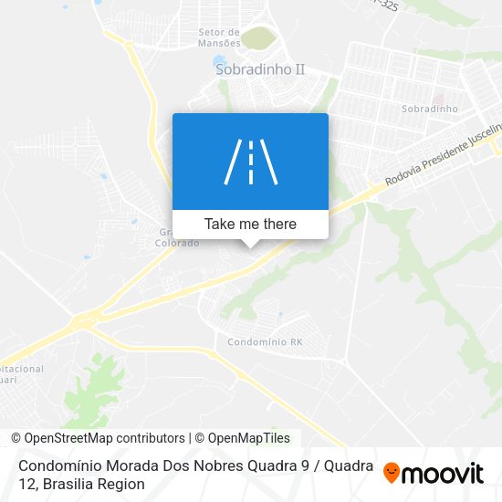 Condomínio Morada Dos Nobres Quadra 9 / Quadra 12 map