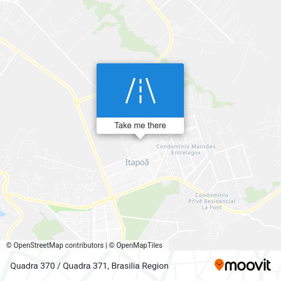 Quadra 370 / Quadra 371 map