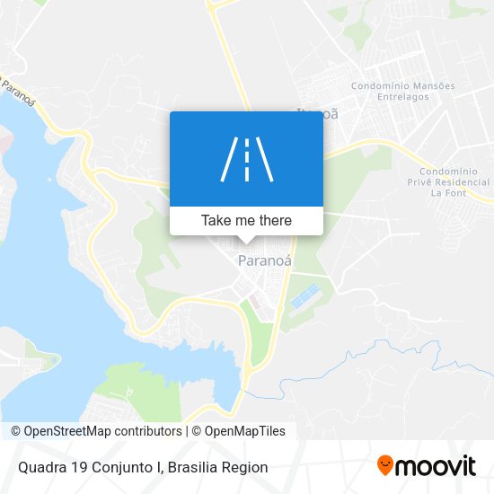 Quadra 19 Conjunto I map