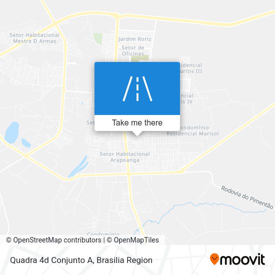 Quadra 4d Conjunto A map
