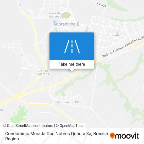 Condomínio Morada Dos Nobres Quadra 3a map