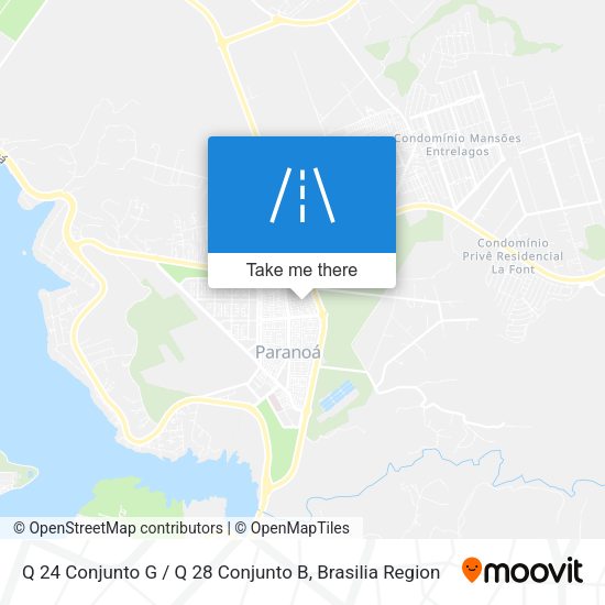 Q 24 Conjunto G / Q 28 Conjunto B map