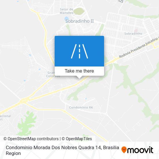 Condomínio Morada Dos Nobres Quadra 14 map