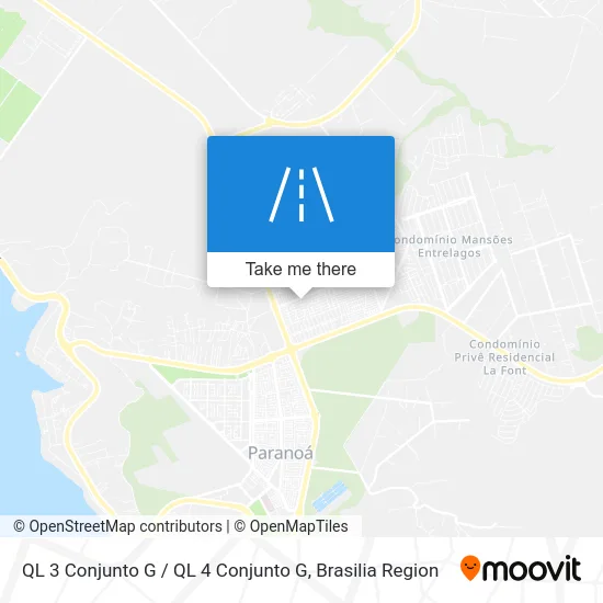 QL 3 Conjunto G / QL 4 Conjunto G map