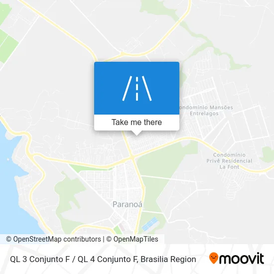 QL 3 Conjunto F / QL 4 Conjunto F map