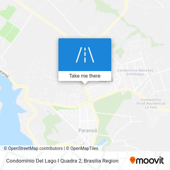 Condomínio Del Lago I Quadra 2 map