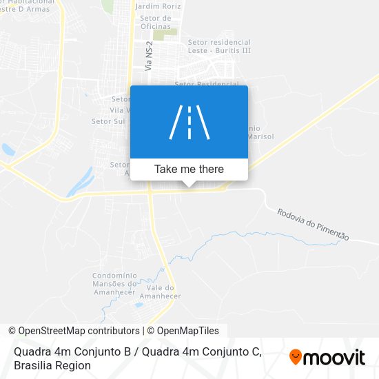 Quadra 4m Conjunto B / Quadra 4m Conjunto C map