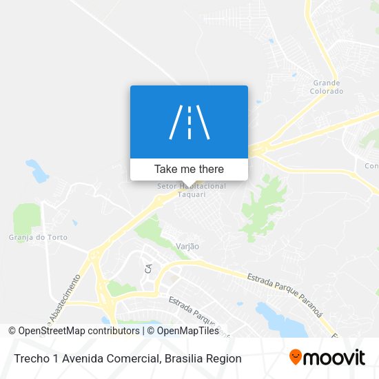 Trecho 1 Avenida Comercial map