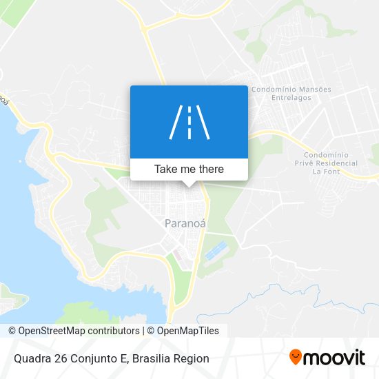 Quadra 26 Conjunto E map