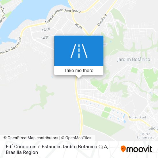 Edf Condominio Estancia Jardim Botanico Cj A map