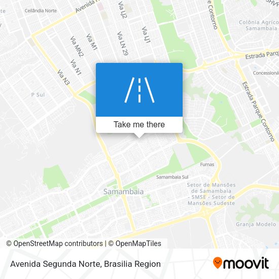 Avenida Segunda Norte map