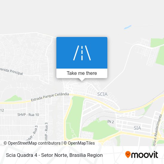 Scia Quadra 4 - Setor Norte map
