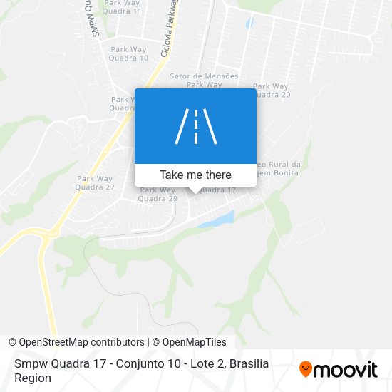 Smpw Quadra 17 - Conjunto 10 - Lote 2 map