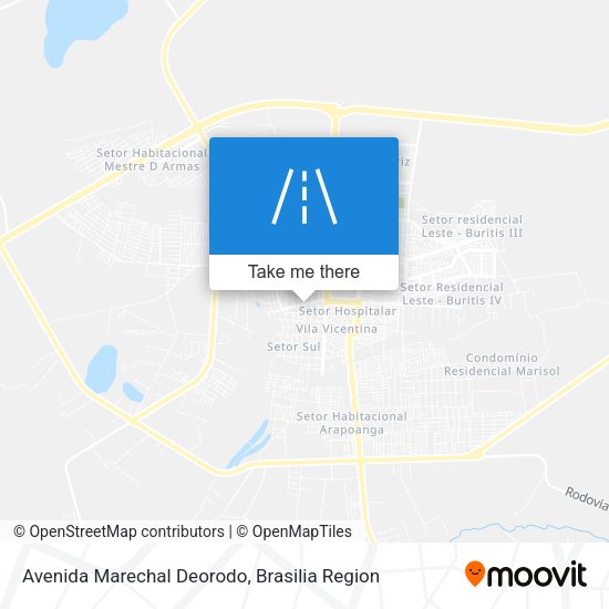 Avenida Marechal Deorodo map