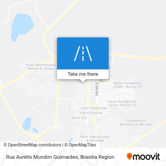 Rua Aurélio Mundim Guimarães map