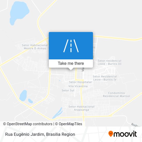 Rua Eugênio Jardim map