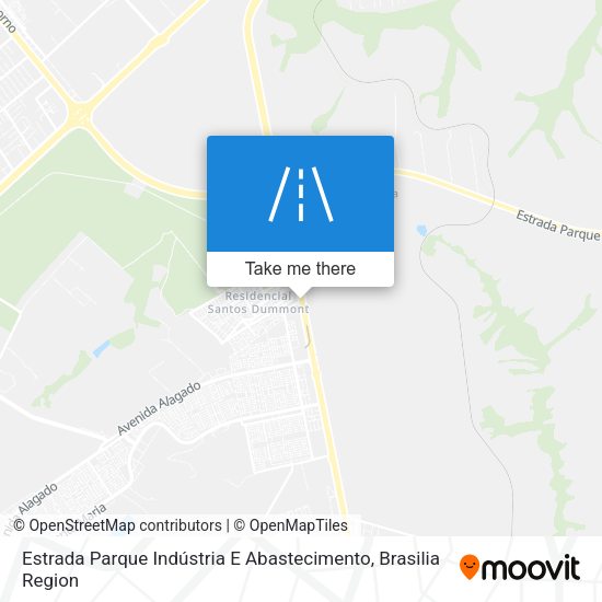 Estrada Parque Indústria E Abastecimento map