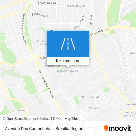 Avenida Das Castanheiras map