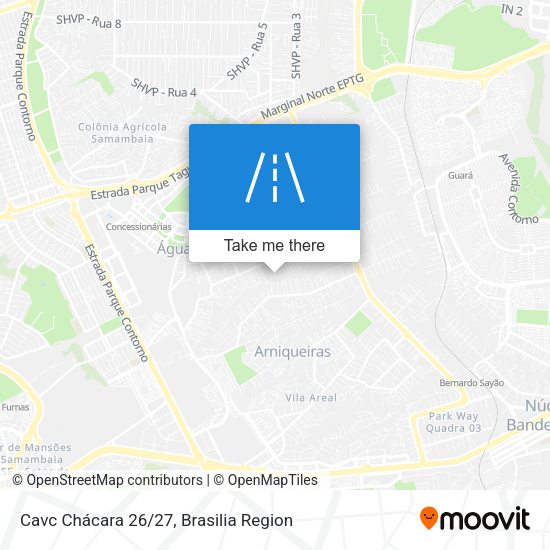 Cavc Chácara 26/27 map