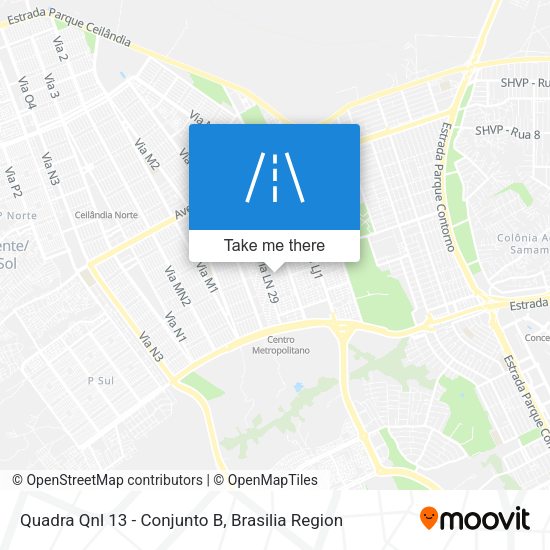 Quadra Qnl 13 - Conjunto B map