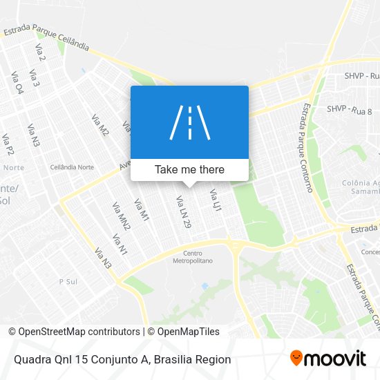 Quadra Qnl 15 Conjunto A map