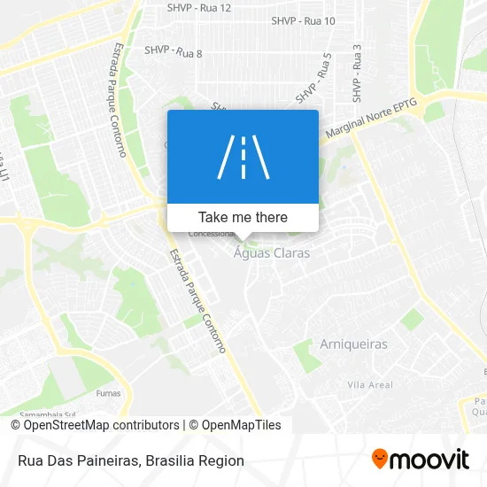 Rua Das Paineiras map