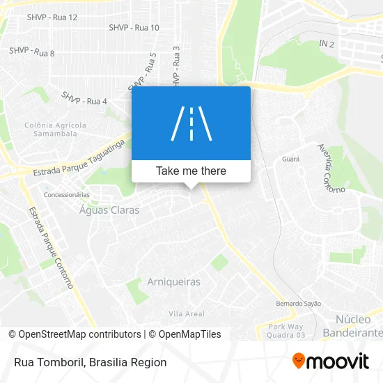 Rua Tomboril map