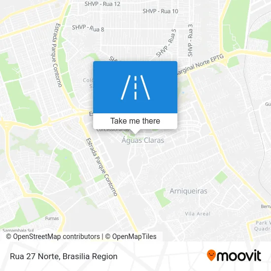 Rua 27 Norte map