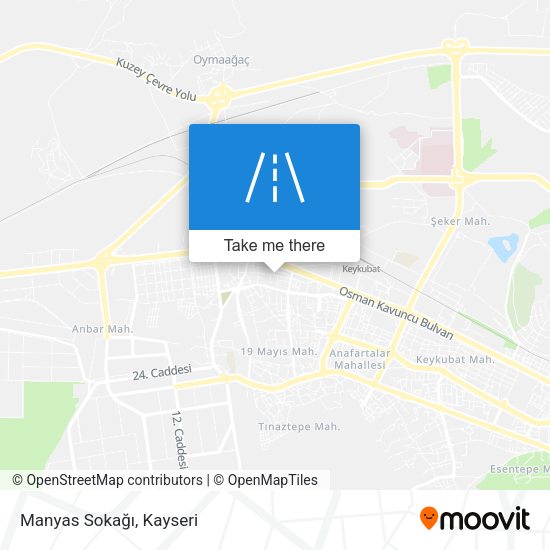 Manyas Sokağı map