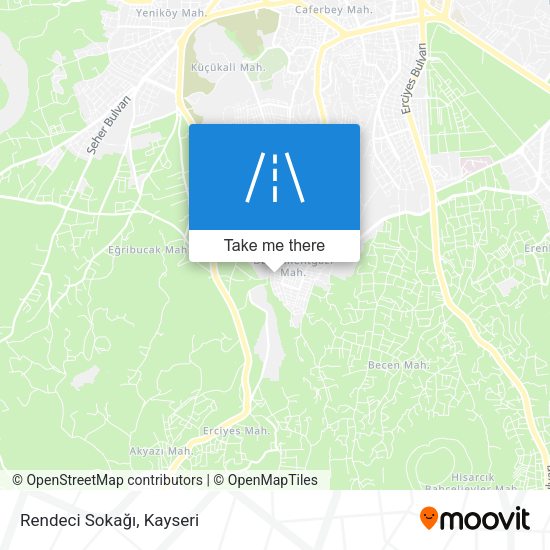 Rendeci Sokağı map